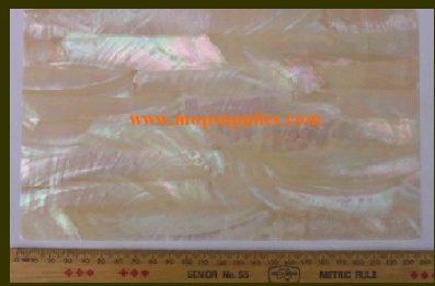 Australian Greenlip abalone laminated shell sheets are made from genuine shell. Each sheet has shell throughout consisting of layers of smaller shell pcs. Sheet size 235 x 135mm (9.25 x 5.3"). Thickness 2mm (0.08") Ideal for inlay work, jewellery, knife handles. Economical and easy to cut. All layers are A grade same consistency throughout the sheet.