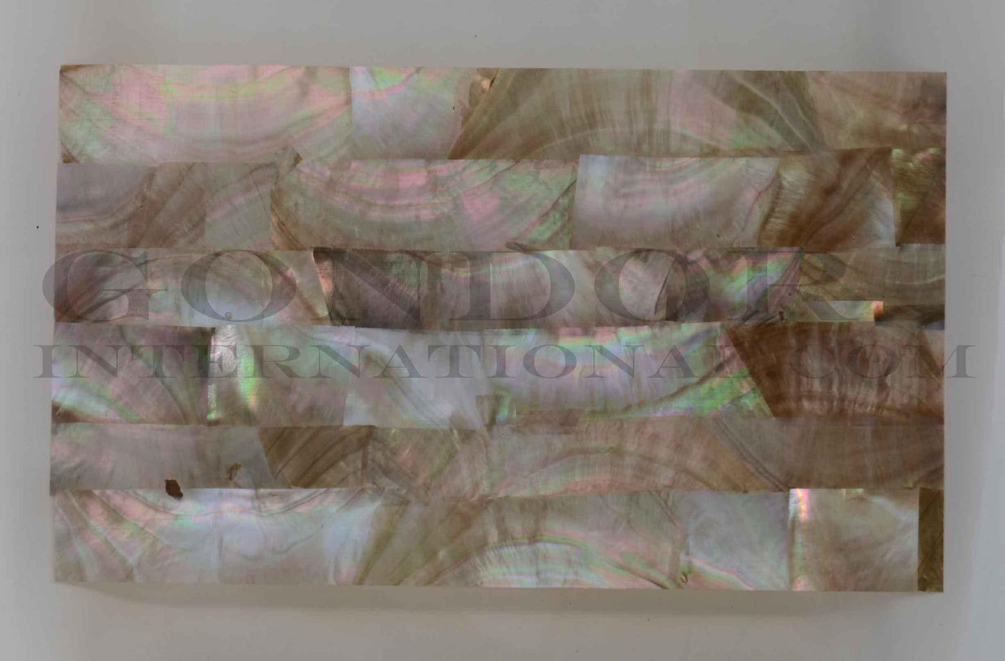 <p>Black Mother of Pearl laminated shell sheets are made from genuine shell. Each sheet has shell throughout consisting of layers of smaller shell pcs. Sheet size 235 x 135mm (9.25 x 5.3"). Thickness 2mm (0.08") Ideal for inlay work, jewellery, knife handles. Economical and easy to cut. All layers are A grade same consistency throughout the sheet. </p>