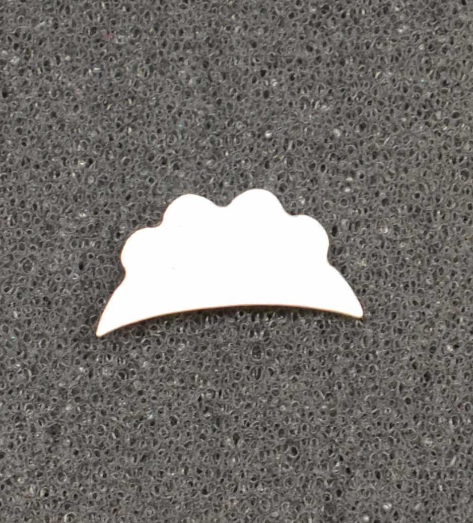 <p>White Mother of Pearl inlay size 5mm (0.197") x 12mm (0.472") x 1mm (0.04") thickness. Some uses include fretboard markers, musical instrument inlay, furniture inlay and other general decorative inlay and jewellery applications. All pcs are A grade.</p>