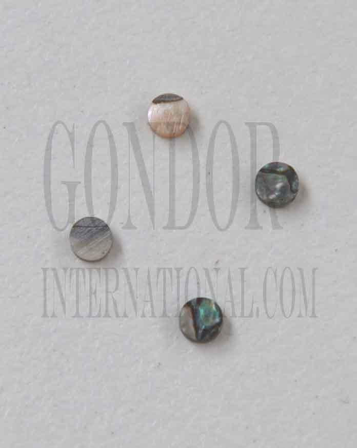 <p>Green abalone dots 2mm diameter 1.5mm thickness are round flat shell pcs cut to precise diameter and thickness. Ideal for use in inlay applications - for fretboard markers and general inlay or jewellery decorations. All pcs are A grade. </p>