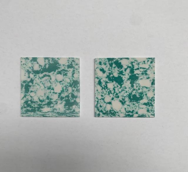 <p>Agate Tree H069 artificial stone blanks 50 x 50 x 1.5mm suitable for inlay. Can be cut with standard cutting tools - jewellery saw similar in characteristics to mother of pearl (hardness approx. 3. Can be sanded and polished same way as shell material. All pieces are A grade good on both sides.</p>