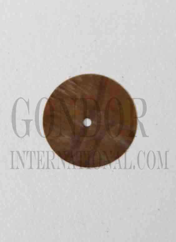 Black Mother of Pearl shell dots 18.77mm diameter 0.12mm thickness 1.55mm center hole polished on 1 side round flat shell pcs cut to precise diameter and thickness. Ideal for use in watch dials, inlay applications jewellery decorations. All pcs are A grade.