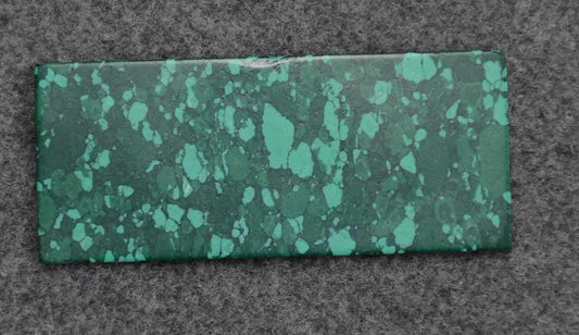 <p>Malachite CH2K3 reconstituted stone blanks 30 x 70 x 1.5mm polished both sides suitable for inlay. Can be cut with standard cutting tools - jewellery saw similar in characteristics to mother of pearl (hardness approx. 3. Can be sanded and polished same way as shell material. All pcs are A grade good on both sides.</p>