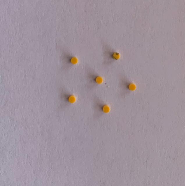 <p>&nbsp;Yellow Stone LEMCW2 reconstituted stone dots 2 x 1.5mm - round flat pcs cut to precise diameter and thickness. Ideal for use in inlay applications - for fretboard markers, and general inlay or jewellery decorations. All dots are A grade good on both sides.</p>