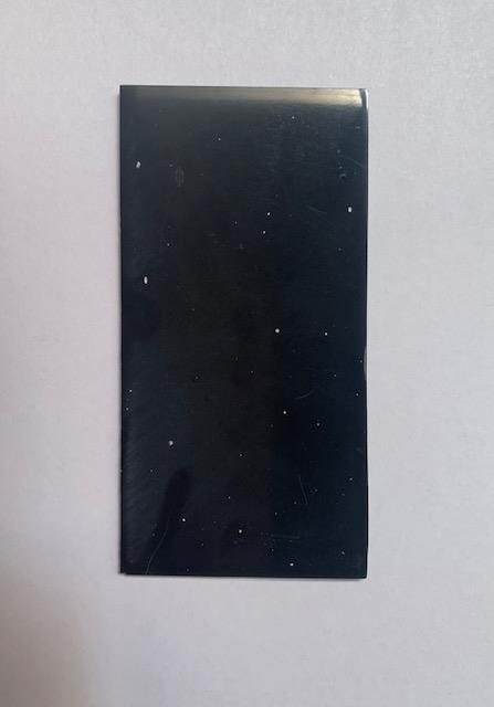 <p>Night Sky reconstituted stone blanks 100x55x3.3mm. suitable for inlay. Can be cut with standard cutting tools - jewellery saw similar in characteristics to mother of pearl (hardness approx. 3. Can be sanded and polished same way as shell material. All pcs are A grade good on both sides.</p>