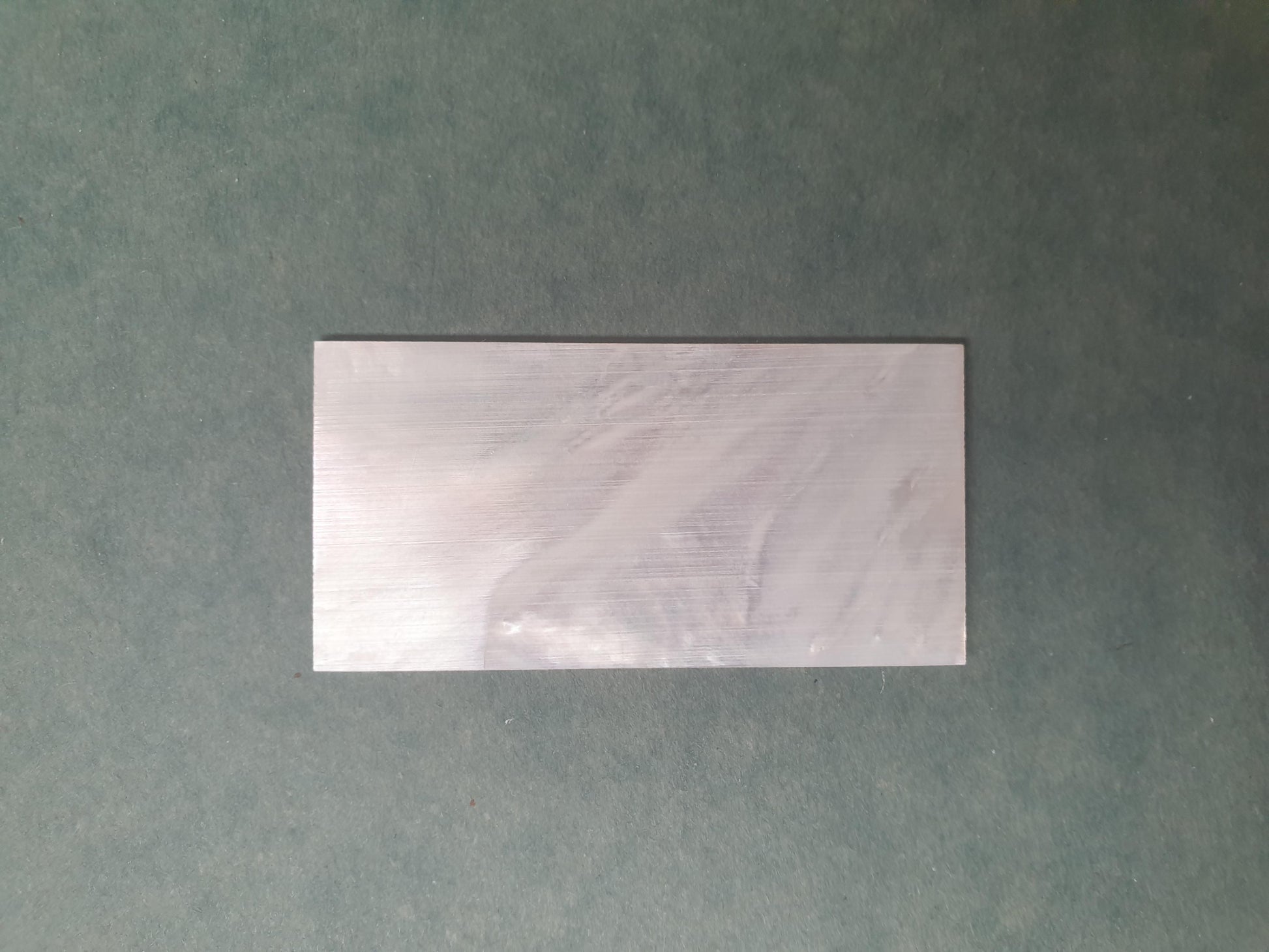 <p>White Mother of Pearl flat inlay blanks size 35mm (1.38") width x 70mm (2.76") length x 1.5mm (0.06") thickness A grade good on both sides.</p>